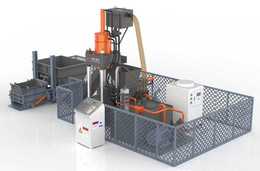 立式金属屑压饼机如何安装�Q?